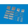 P-40N gun bays (6 guns) PRINT 1/48 recommended for EDUARD
