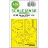 1/48 AV-8B Harrier II PLUS double-sided express fit mask for UMa Model