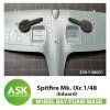 1/48 Bf 109G FOAM flexibel wheel bay mask for Eduard