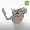 1/48 Gun Sight Type 98 - Japan WWII, 3 pc. in three different sight variants