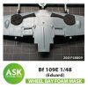 1/48 Bf 109E FOAM flexibel wheel bay mask for Eduard