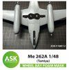 1/48 Me 262A FOAM flexibel wheel bay and engine intake mask for Tamiya