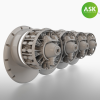 1/48 B-29 engine set - Wright R-3350-57, 4 pc. set, ASK 200-A48070