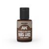 AK Interactive AK12104 Dark Brown Precision Panel Liner (30 ml)