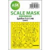 1/48 Spitfire Tr.9 double-sided express fit mask for Airfix