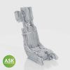 1/48 SJU-4 Ejection Seat with seat belts - 1 pc recommended for AV-8B Harrier II PLUS - UMa