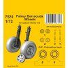 1/72 Fairey Barracuda Wheels / for Special Hobby kits