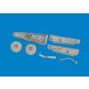 P-40E tail wheel bay PRINT 1/48 recommended for EDUARD - Eduard 4