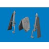 P-51D undercarriage legs PRINT 1/48 recommended for EDUARD