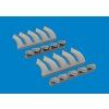Mosquito exhaust stacks PRINT 1/48 recommended for TAMIYA - Eduard 3