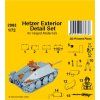 1/72 Hetzer Exterior Detail Set for Vespid Model kits