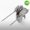 1/48 B-25 Mitchell Top Dorsal turret - gun set for HK Model, Catalog number 200-A48079