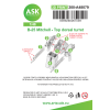 1/48 B-25 Mitchell Top Dorsal turret - gun set for HK Model, Catalog number 200-A48079