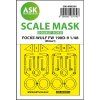 1/48 Fw 190D double-sided express fit mask for MINIART