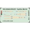 Spitfire Mk.Vb seatbelts SPACE 1/32 recommended for KOTARE
