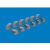 Bf 109G-5/6 exhaust stacks PRINT 1/24 recommended for AIRFIX