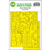 1/35 Heinkel He 111 one-sided painting mask for Border Model