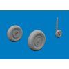 Bf 109K-4 wheels 1/72 recommended for EDUARD