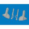 Spitfire Mk.IX/XVI undercarriage legs PRINT 1/48 recommended for EDUARD