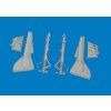 Fw 190A-3/A-4 undercarriage legs PRINT 1/48 recommended for EDUARD