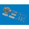 F-16C wheel bays & legs heavyweight PRINT 1/48 recommended for TAMIYA