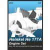 Heinkel He 177A Engine set 1/48 / for SH kits