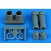 1/72 F-5B Freedom Fighter exhaust nozzles