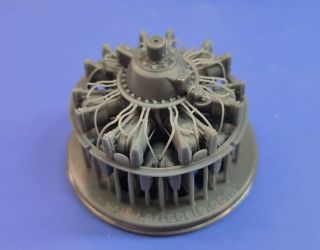 1/48 B-25 Mitchell - engines, 2 pc. The engine is 3D printed in one pc incl. all details. Available and on sale:...