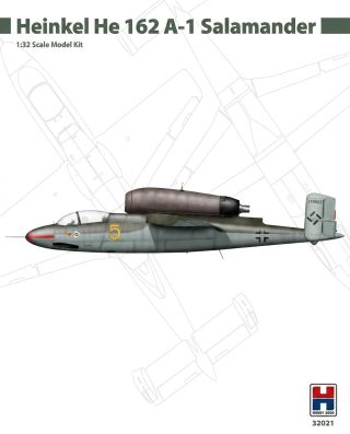 Hobby 2000 – Heinkel He 162 Salamander in 1:32 scale ✈️ We have two new releases from Hobby 2000 – the compact Luftwaffe...