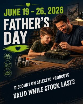 To celebrate Father's Day, we've prepared a discount on select products for you. This promotion runs from June 19 to 26,...