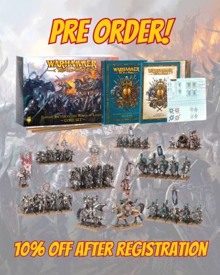 PŘEDOBJEDNÁVKA - DATUM VYDÁNÍ 18.7.2026 Warhammer: The Old World: Core Set (eng) je základní sada pro fantasy válečnou hru...