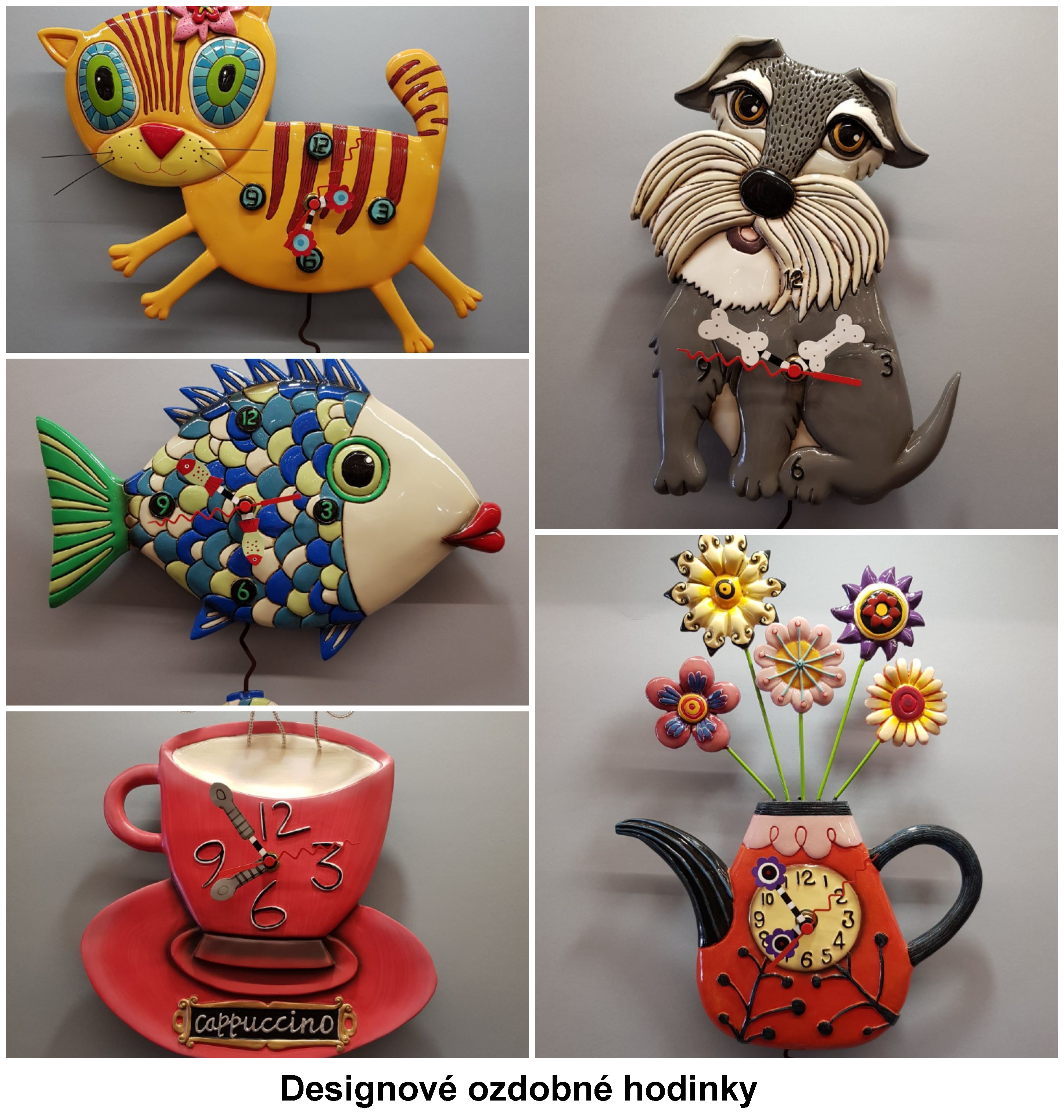 Designové hodiny pro děti