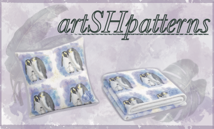 Digitální bezešvé patterny a opakovatelné motivy od artSHpatterns