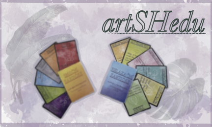 Výukové pomůcky a edukační ilustrace z kolekce artSHedu.