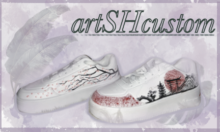 Ručně malované boty a originální custom design od artSHcustom.