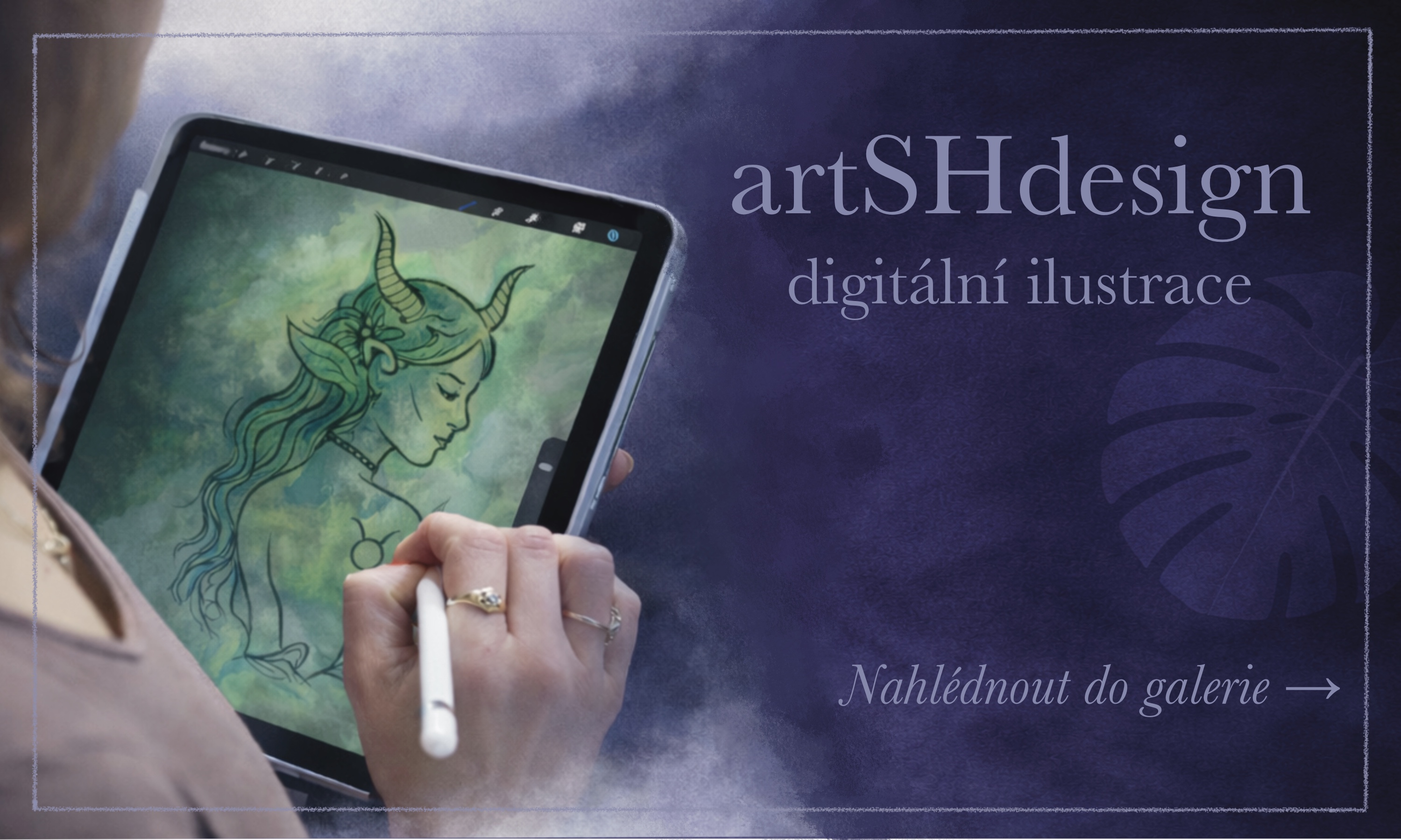 Autorské digitální originály vytvořené ve studiu artSHdesign.