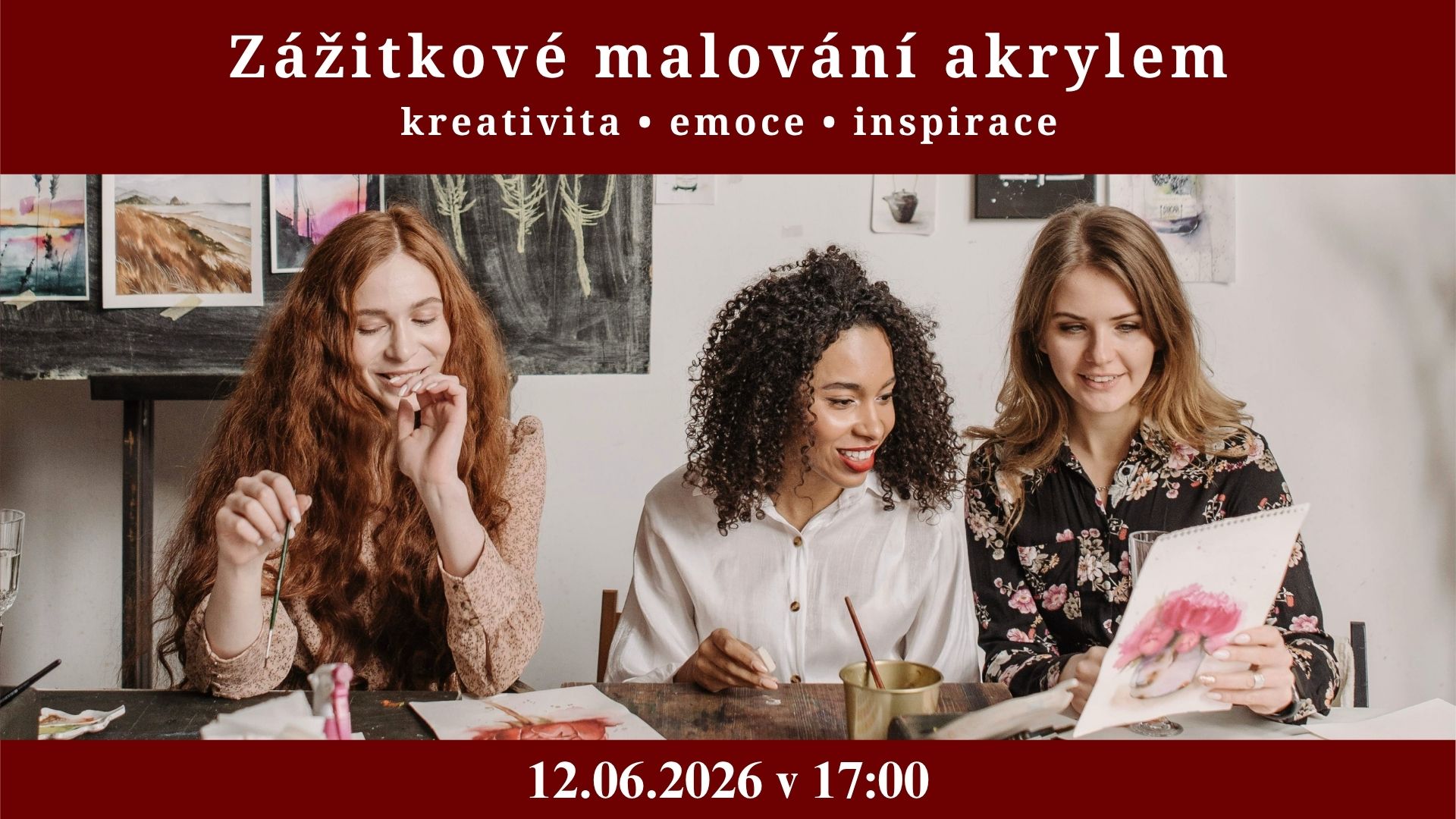 Zážitkové malování akrylem