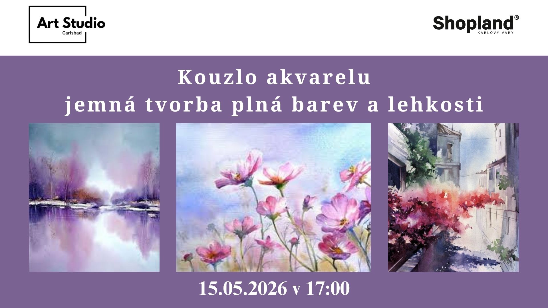 Kouzlo akvarelu: jemná tvorba plná barev a lehkosti