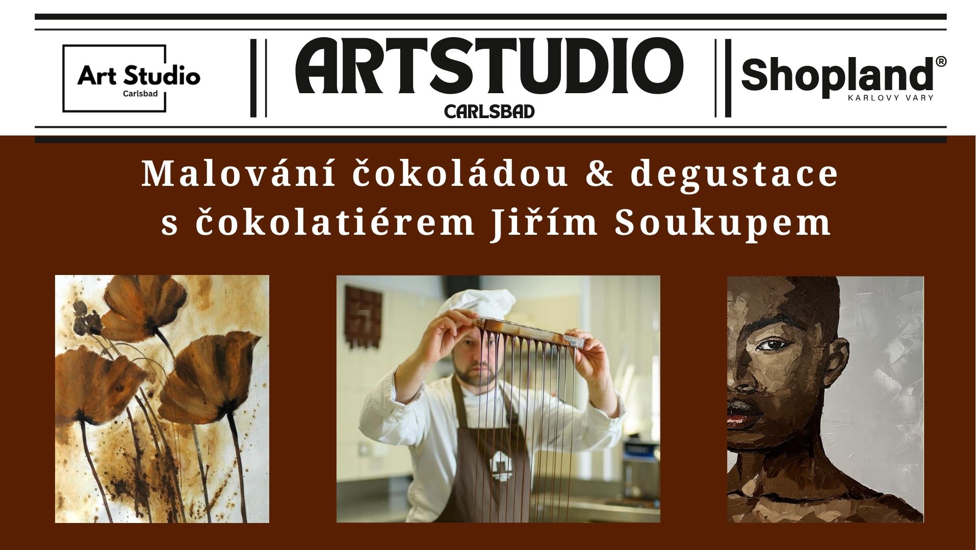 Malování čokoládou & degustace s čokolatiérem Jiřím Soukupem