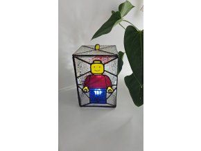 umelecka lampa tiffany ninja