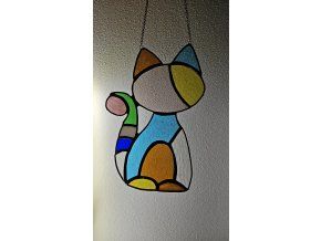 vitrazova kocka elegance tiffany sklo