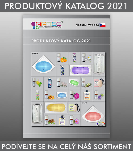 Produktový katalog sprchové kouty, boxy, vany, vířivé, masážní, arttec