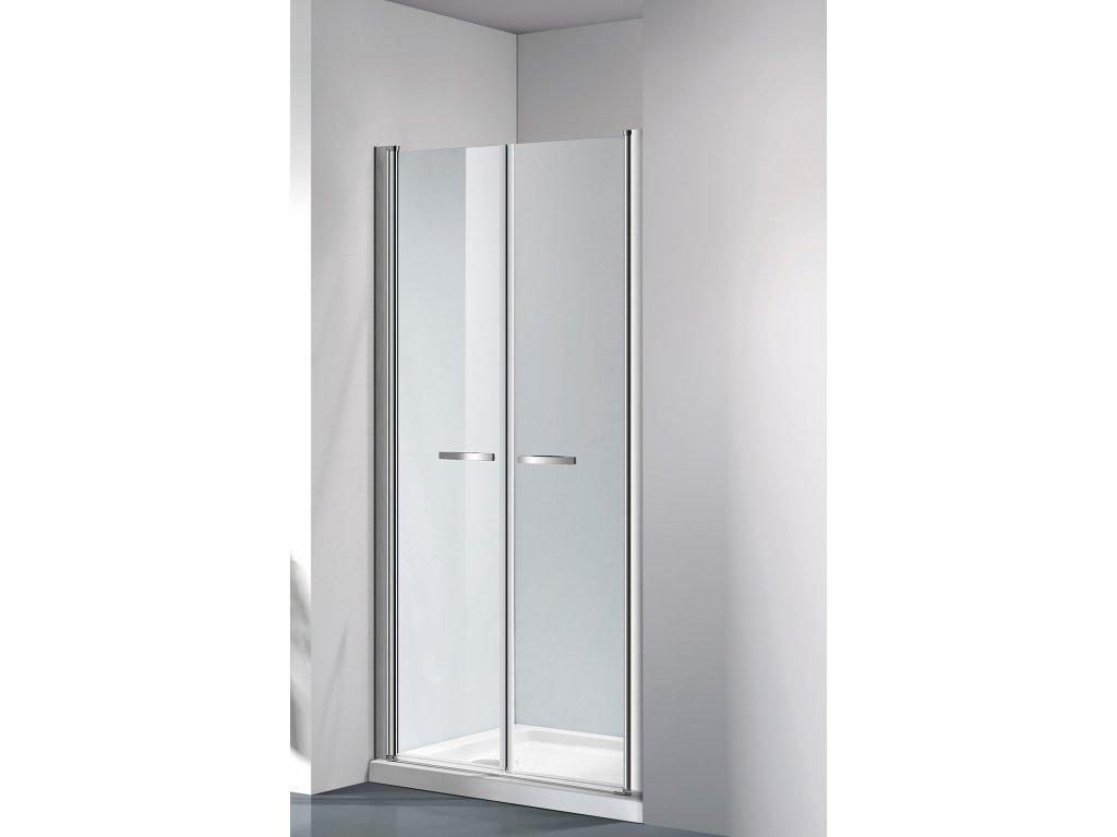 COMFORT Sprchové dveře do niky 91 - 96 cm čiré sklo