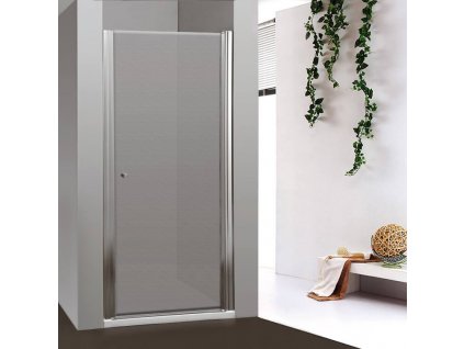 Sprchové dveře do niky MOON 80 cm  jednokřídlé grape matné sklo, ARTTEC