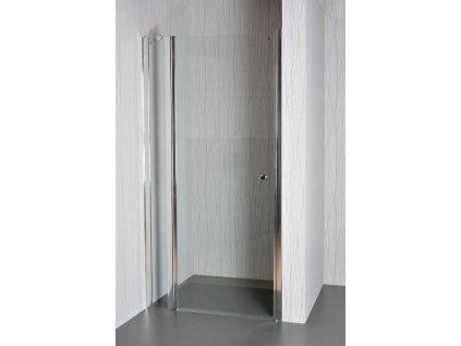 ARTTEC Jednokřídlé sprchové dveře do niky MOON C 12 grape sklo 81 - 86 x 195 cm