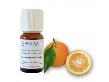 Petitgrain mandarine - pomerančovník hořký (Citrus reticulata), Pomarančovník horký