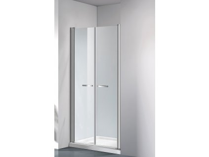COMFORT Sprchové dveře do niky 76 - 81 cm matné sklo