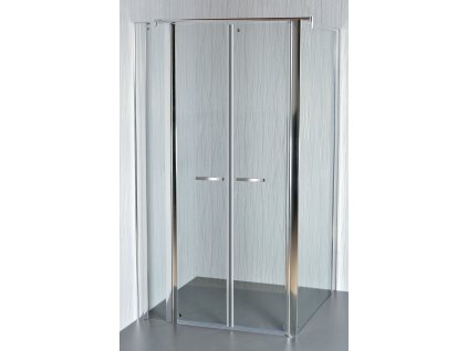 Sprchový kout COMFORT 87 92 x 90 x 195 cm, čiré sklo, dvoukřídlé sprchové dveře, otevírání ven i dovnitř ARTTEC s.r.o.