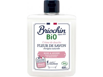 Fleur de savon Sprchový gel - oves a růže, 400ml