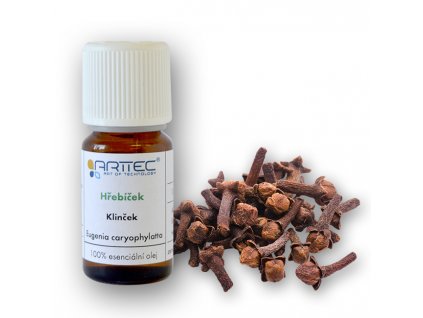 ARTTEC přírodní vonný olej Hřebíček bio 10 ml
